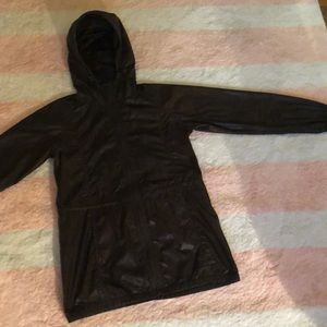 Uniqlo chocolate brown windbreaker